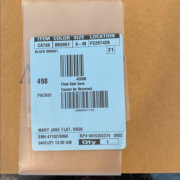 J. Crew Mary Jane Flats Shoes w Pearl Buckle Size 9 M NWT  (New In Box) - Picture 7 of 13